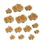 Cute Triceratops Dinosaur Mini Wood Shape Charms Jewelry DIY Craft